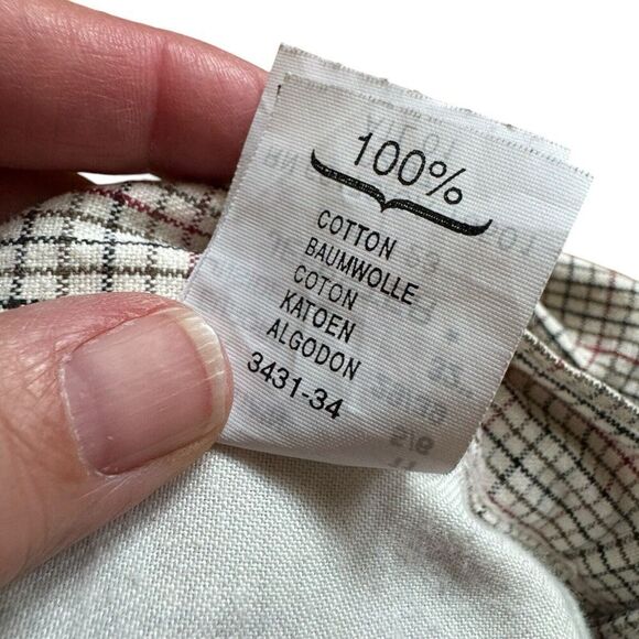 Pepe Jeans London Pants Checks Jeepster 5/6 Preppy Hipster Heritage Button Fly - Picture 9 of 12